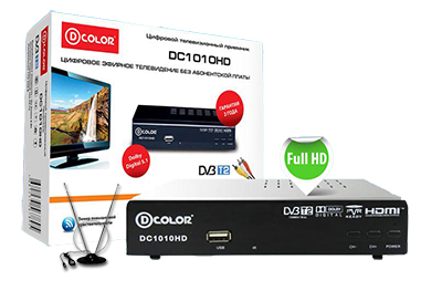 цифровой ресивер d-color